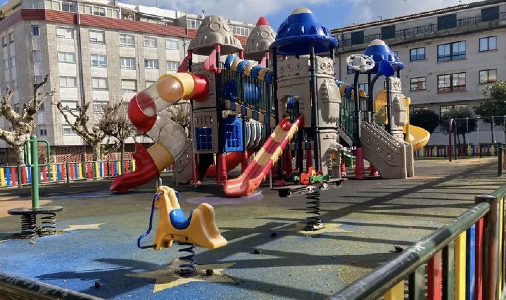 Imagen O Concello instalará unha cuberta textil sobre a zona de xogos do parque das Avesadas
