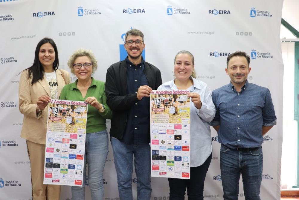 Imagen Presentación da V Andaina Solidaria a favor de AGAPREM