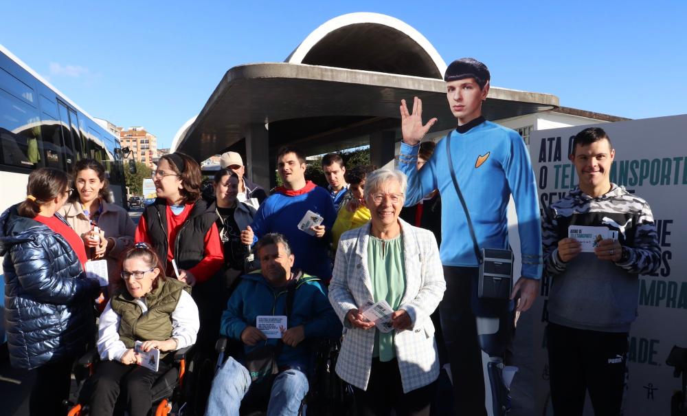 Imagen Ambar dispúxose a recibir á primeira persoa teletransportada dende Madrid