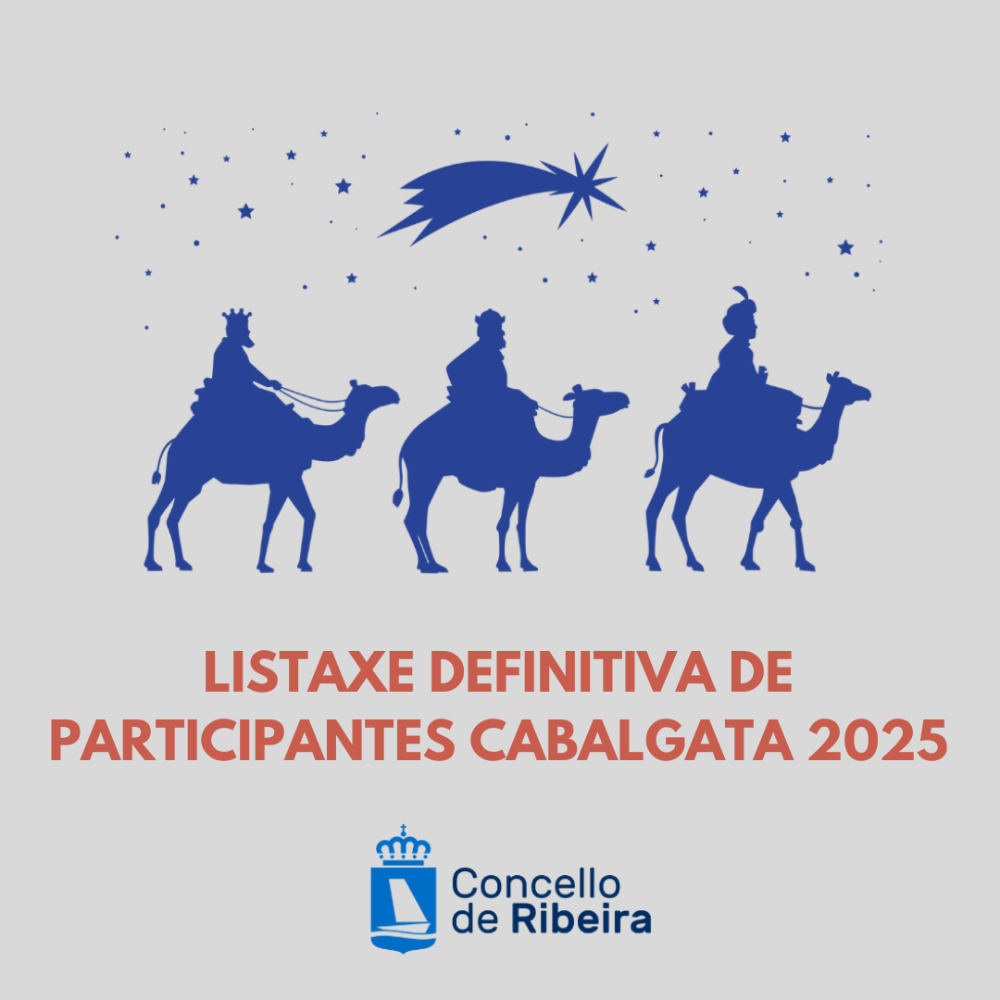 Imagen Listaxe Definitiva de participantes Cabalgata 2025