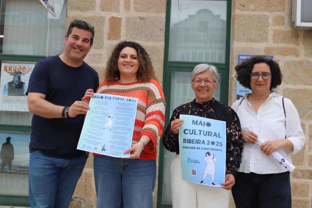 Imagen Ribeira presenta un Maio Cultural cheo de propostas diversas