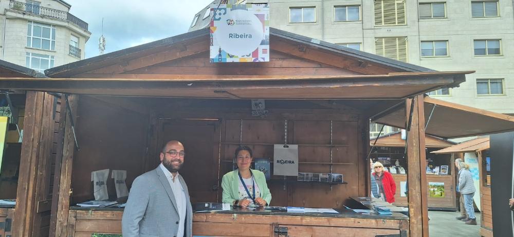 Imagen Ribeira presente en la VIII Feria de Turismo del Eje Atlántico, Expocidades, del 2 a 4 de mayo en Sarria