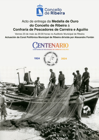 Entrega medalla Confraría Carreira-Aguiño