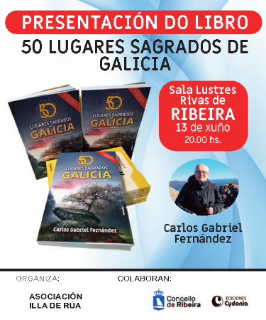 Presentacion do libro 50 lugares sagrados de Galicia