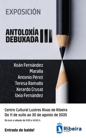 Acto inaugural da exposición “Antoloxía Debuxada III”