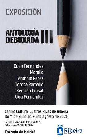 Acto inaugural da exposición “Antoloxía Debuxada III”