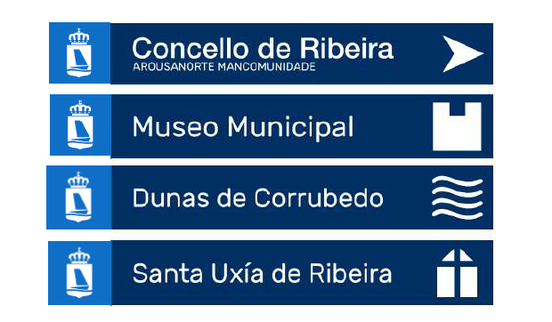 Imagen Ribeira renovará e mellorará a sinalización do municipio