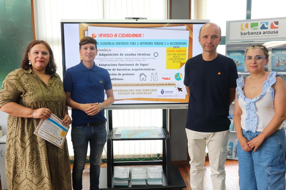Imagen Ribeira anuncia axudas para a autonomía persoal e accesibilidade de fogares