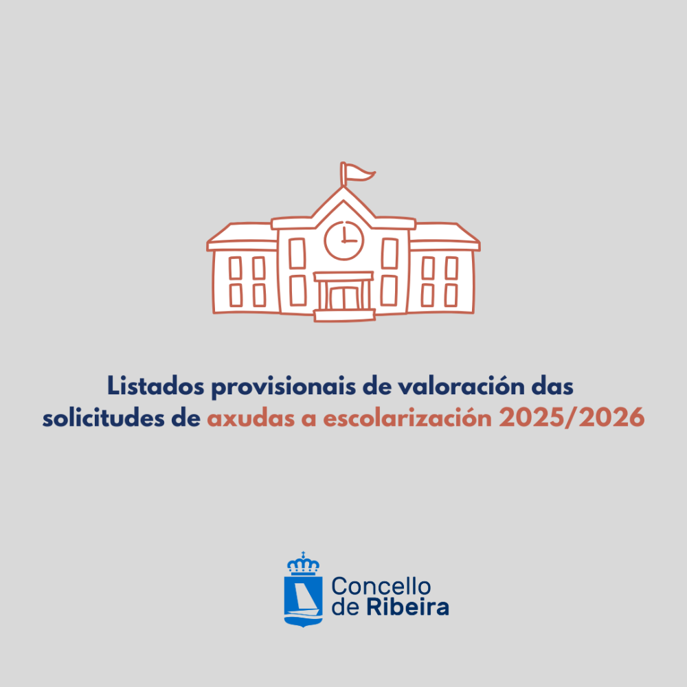 Imagen Listados provisionais de valoración das solicitudes de axudas a escolarización 2025/2026