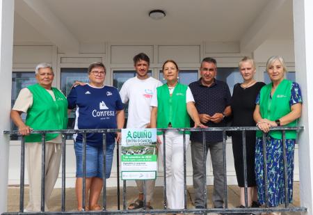 Imaxe José Antonio Santamaría homenaxeado na terceira andaina solidaria “Aguiño contra o Cancro” 