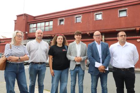 Imaxe Ribeira avanza nas obras de mellora da rúa Cristóbal Colón