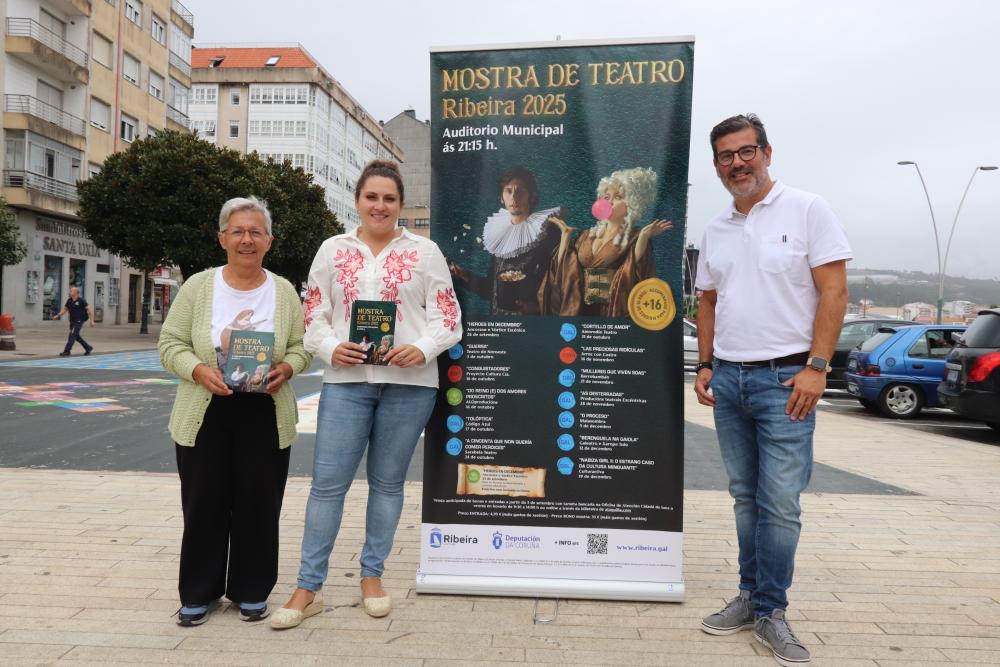 Imagen O mellor teatro chegará a Ribeira coa nova programación da Mostra do Teatro 2025