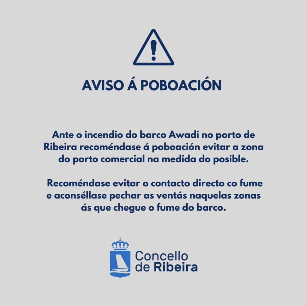 Imagen Incendio do barco Awadi