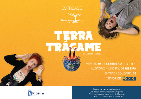 Imagen Enraizadas Teatro, a nova compañía de teatro de Ribeira que se estrea con “Terra Trágame”