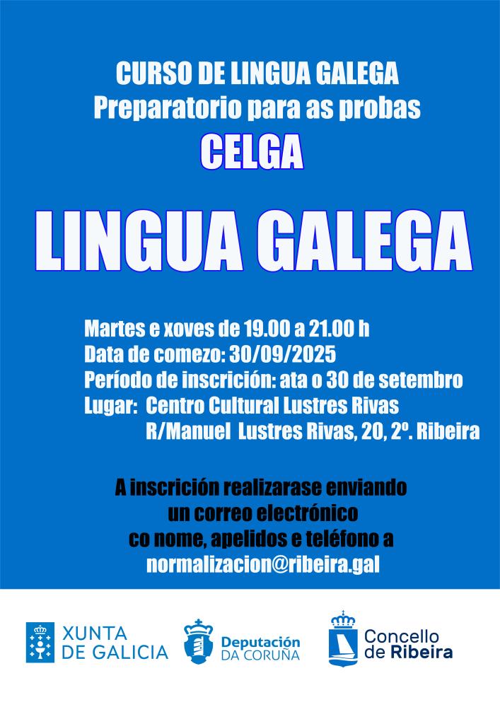 Imagen Curso de Lingua Galega preparatorio para as probas CELGA