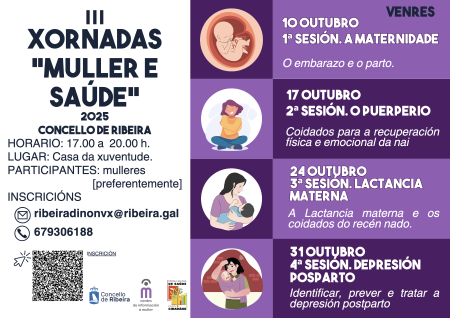 Imaxe Abertas as inscricións para as terceiras Xornadas “Muller e Saúde”