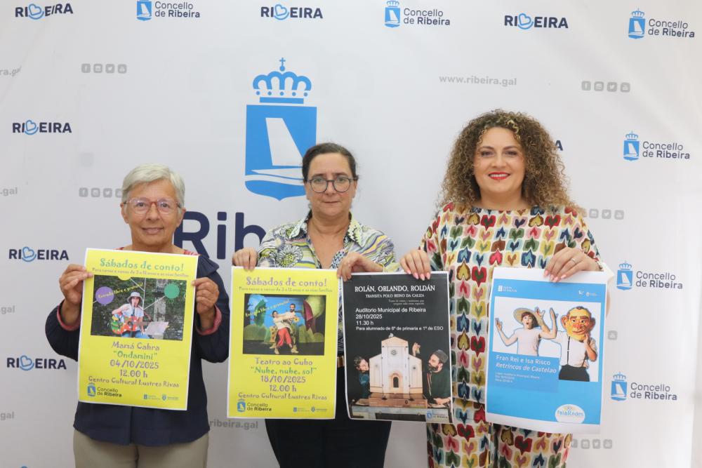 Imagen Comeza a programación dos sábados para o público infantil e familiar en Ribeira
