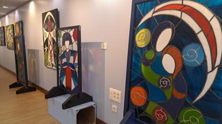 Imaxe Ribeira amplía a exposición da artista Goretti Bello ata o 22 de novembro, no Lustres Rivas