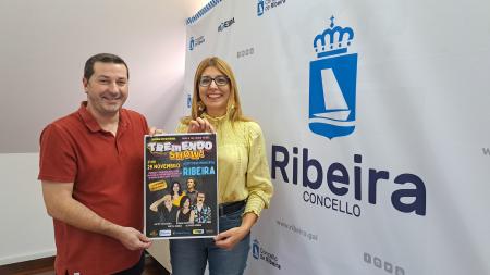 Imaxe O espectáculo Tremendo Show! fará rir a Ribeira no 29 de novembro