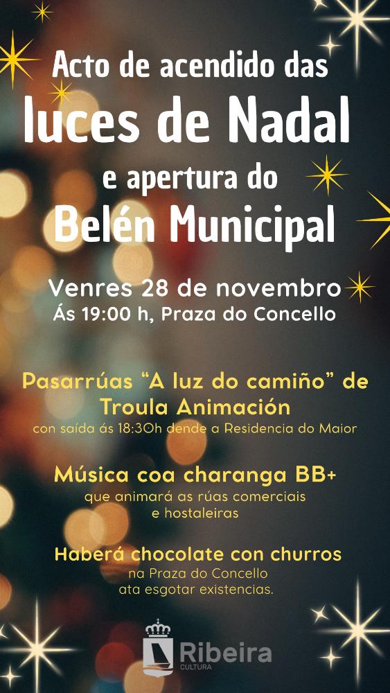 Imagen O Concello de Ribeira acenderá o Nadal na zona comercial con motivo do Black Friday