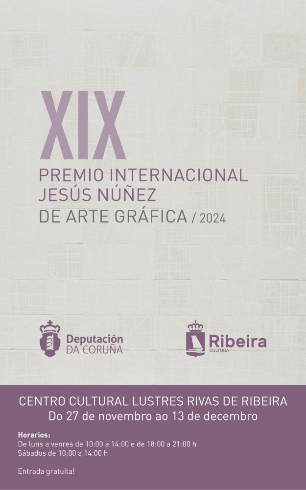Imagen A exposición do XIX Premio Internacional de Arte Gráfica Jesús Núñez recala no Lustres Rivas de Ribeira