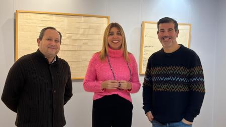 Imagen Unha vintena de obras expóñense en Ribeira ao abeiro do XIX Premio Internacional Jesús Núñez de Arte Gráfica