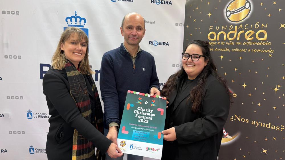 Imagen O Concello de Ribeira colabora co festival solidario de Kids&Us a favor da Fundación Andrea