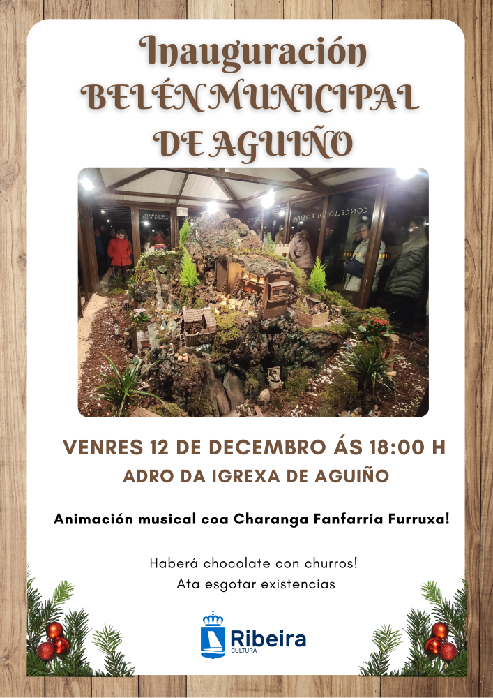 Imagen Aguiño inaugurará o seu belén municipal no 12 de decembro