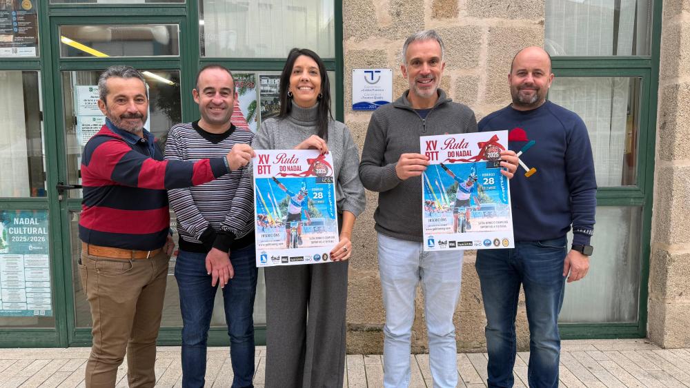 Imagen María Sampedro destaca a Ruta do Nadal BTT como unha cita que une deporte e paisaxe