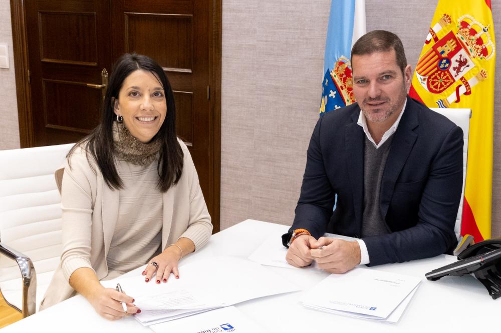 Imagen A alcaldesa de Ribeira aborda co conselleiro de Cultura a renovación de infraestruturas culturais e as vantaxes dos cambios na Lei de Patrimonio