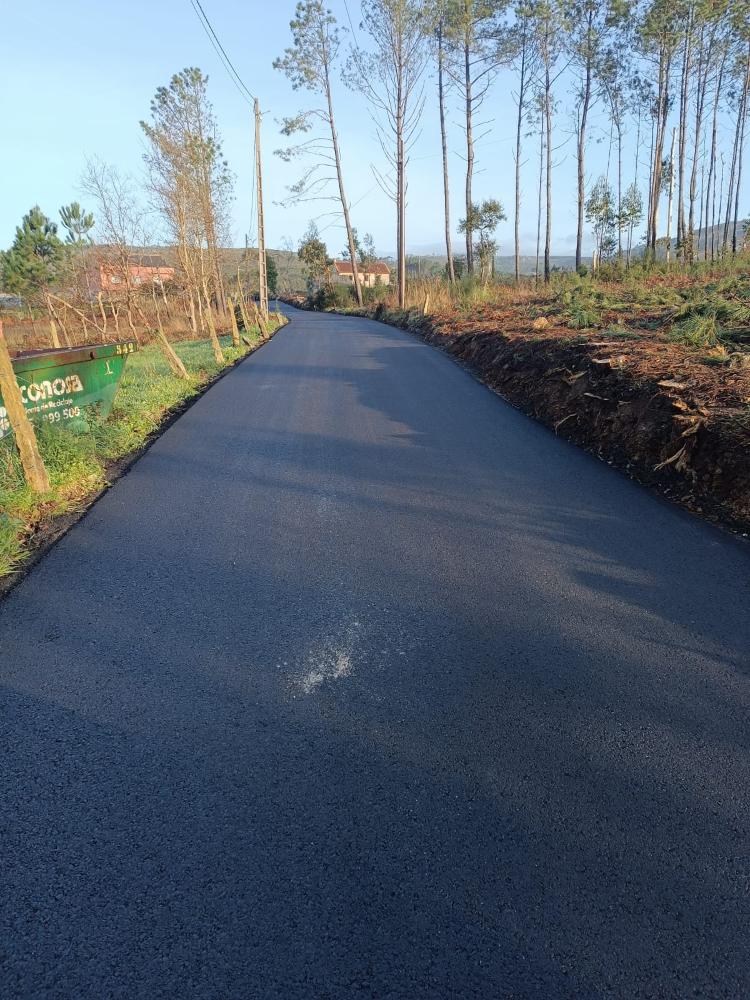Imagen O Concello de Ribeira conclúe as obras de pavimentación no camiño dos Muíños cun investimento de máis de 45.000 euros