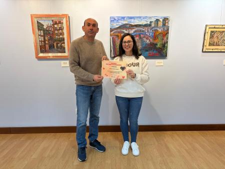 Imaxe Alicia Martínez Muras, gañadora do concurso do Día dos Namorados 2026 en Ribeira