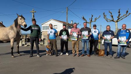 Imaxe Ribeira camiñará a favor das protectoras de animais nunha andaina no 29 de marzo coa participación de cans e cabalos