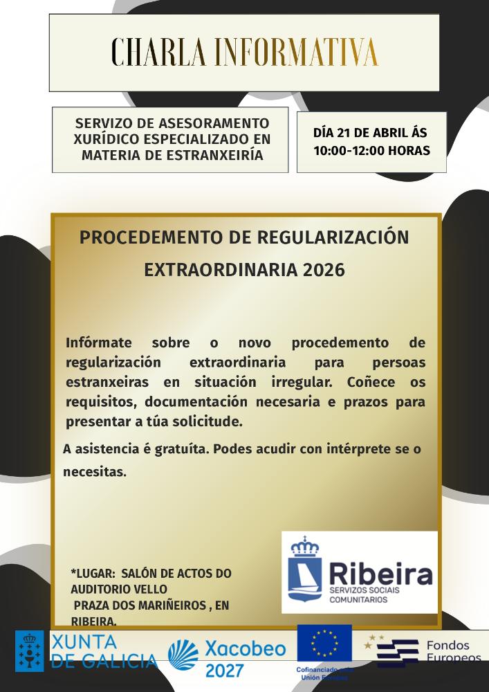 Imagen O Concello de Ribeira informará no 21 de abril sobre o proceso de regularización para persoas estranxeiras