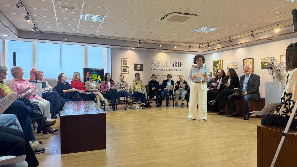 Imagen O Club de Lectura das Amas de Casa de Ribeira achegouse á obra de Otero Pedrayo