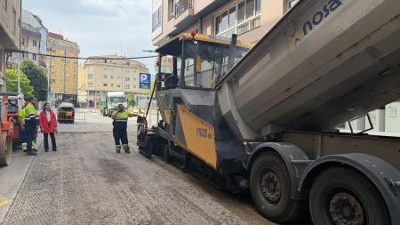 Imaxe O Concello de Ribeira inicia as obras de mellora da rúa Miguel Rodríguez Bautista