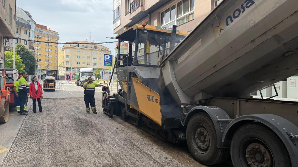 Imagen O Concello de Ribeira inicia as obras de mellora da rúa Miguel Rodríguez Bautista
