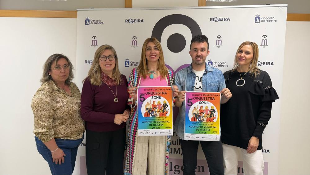 Imagen O segundo pase do concerto 'Grandes Iconas' soará no 5 de xullo dentro da programación polo Día do Orgullo de Ribeira