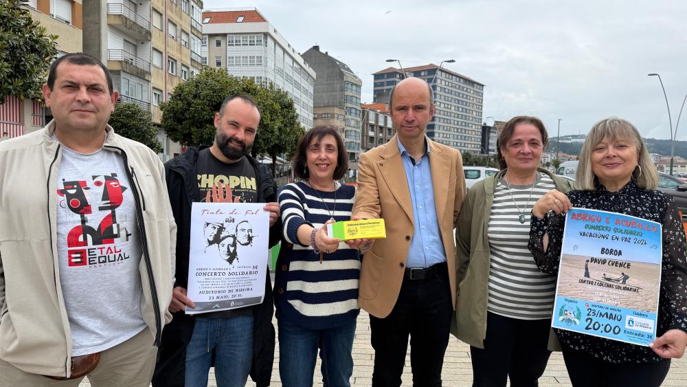 Imagen Ribeira asistirá a un concerto solidario que porá o broche de ouro ao proxecto educativo 'Abrigo e acubillo' no 23 de maio