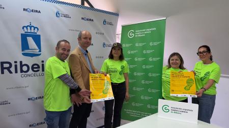 Imaxe Ribeira marchará por quinta vez contra o cancro no 16 de maio
