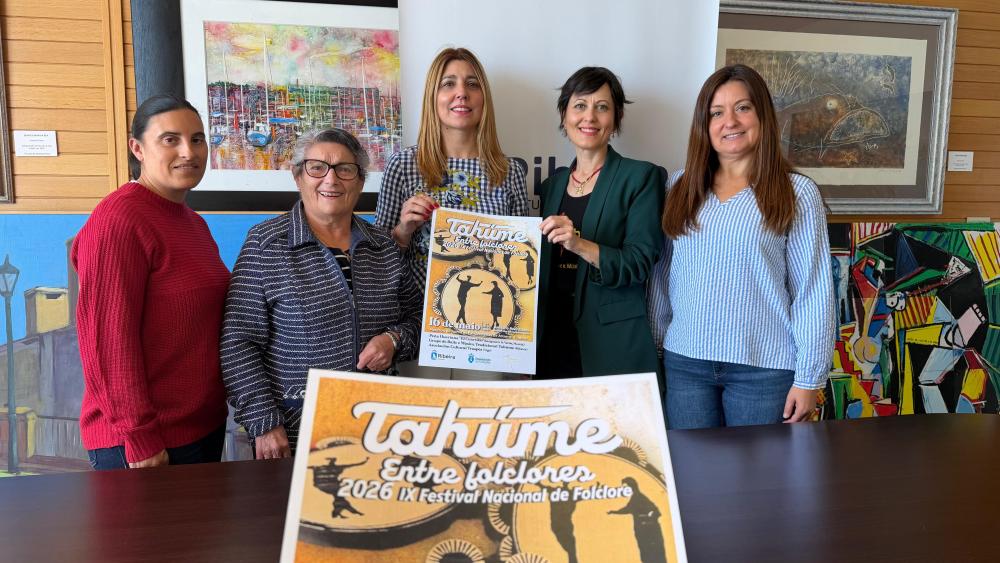 Imagen O público de Ribeira desfrutará do festival do folclore de Tahúme no 16 de maio