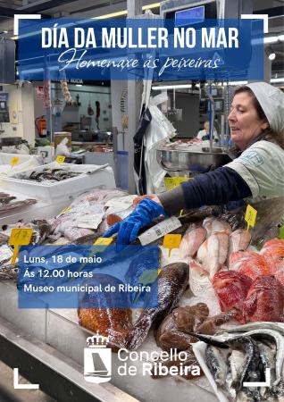 Imaxe O Concello de Ribeira homenaxea ás peixeiras polo Día da Muller no Mar 2026