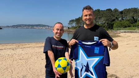 Imaxe A quinta edición do Campionato de Futevolei reunirá na praia de Riazor a unha trintena de xogadores nacionais e internacionais