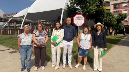 Imaxe O parque ribeirense das Abesadas incorpórase como Espazo Sen Fume na rede da Asociación Española Contra o Cancro