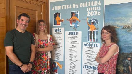 Imagen A Fiestra da Cultura de Ribeira conta con preto dunha trintena de propostas que dinamizarán o verán