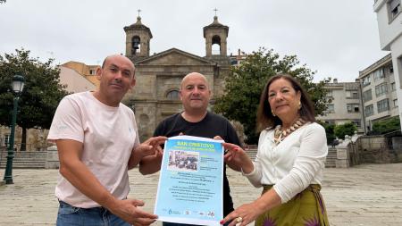 Imaxe Ribeira sacará en procesión a San Cristovo no 12 de xullo con homenaxe a Os Reventapistóns