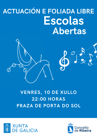 Imaxe Máis de 50 persoas participarán na actuación de foliada libre 'Escolas Abertas' no 10 de xullo
