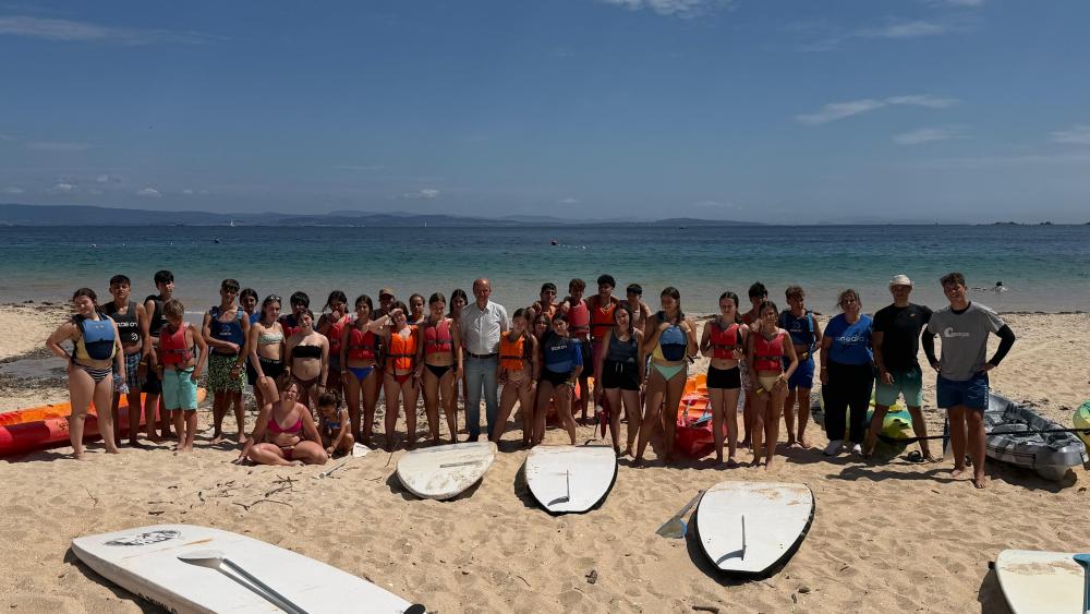 Imagen O Concello de Ribeira colabora no desenvolvemento do campamento de verán de Anedia