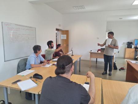Imaxe O grupo do obradoiro de emprego Tahume XI prepárase xa para dar o salto á parte práctica