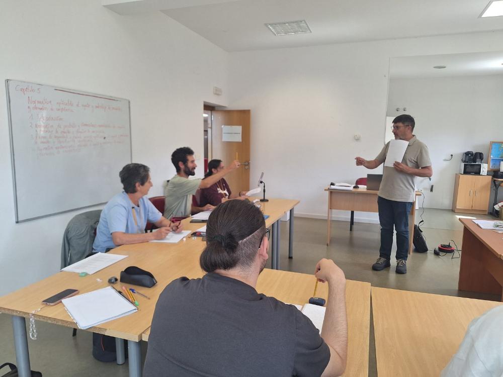 Imagen O grupo do obradoiro de emprego Tahume XI prepárase xa para dar o salto á parte práctica